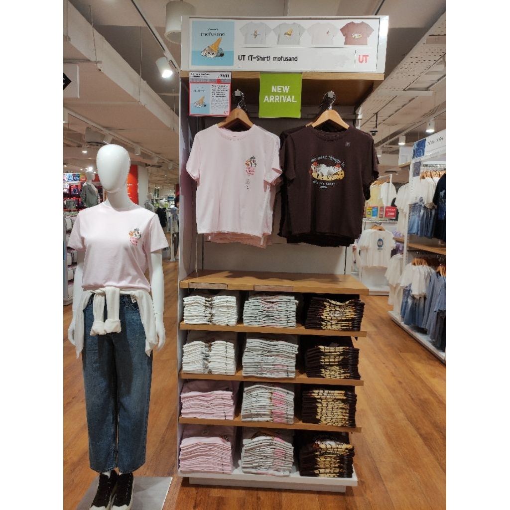 UNIQLO x MOFUSAND 100% ORIGINAL free paperbag