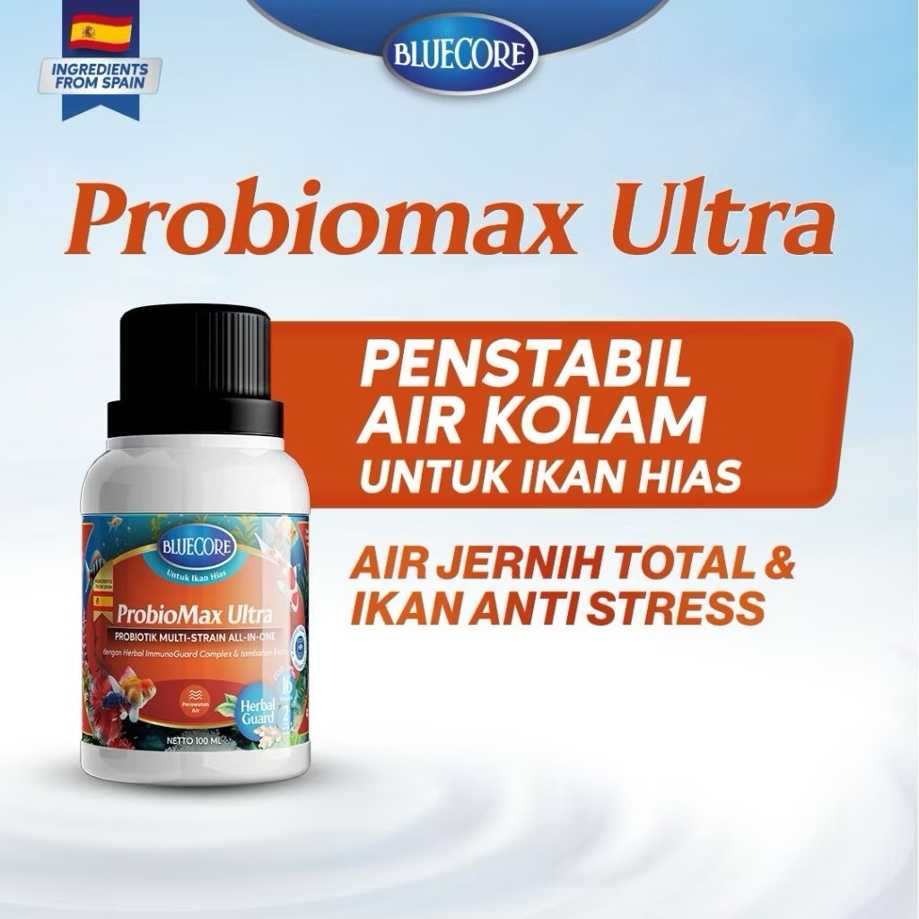 Bakteri Starter Aquarium/Bacteria Starter/ Bakteri Khusus Ikan Hias Air Tawar dan Predator BLUECORE 