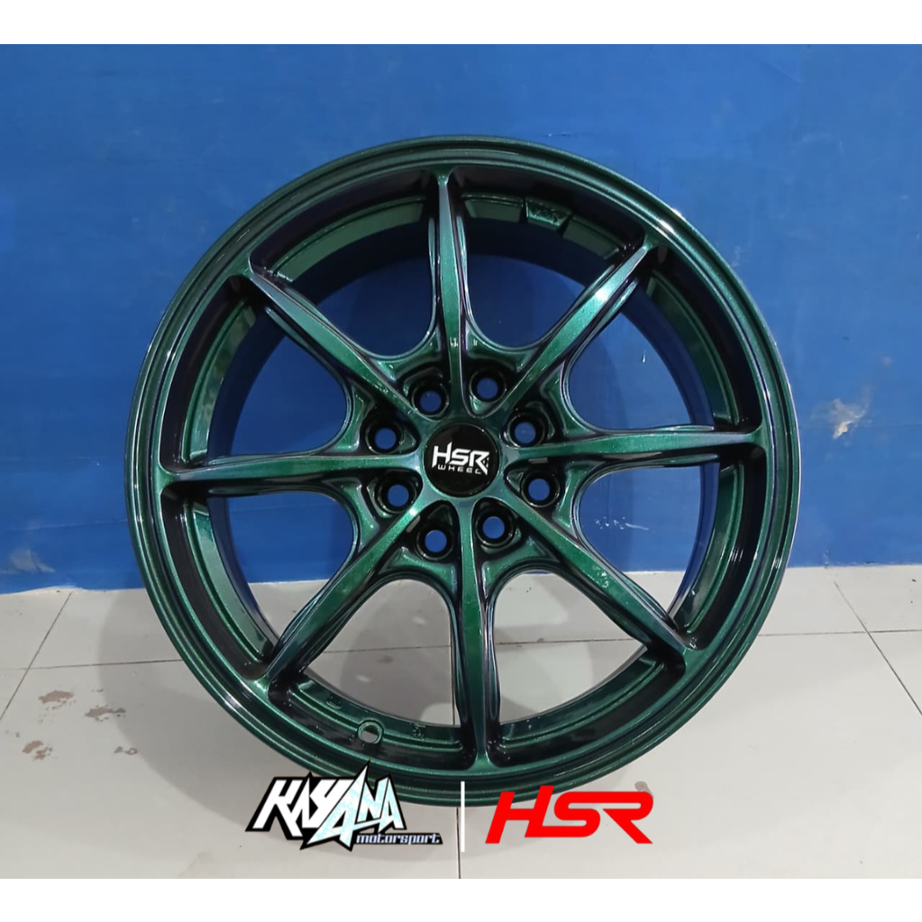Velg Mobil Racing Ring 16 HSR MAYBRAT Velg Mobil Jazz Yaris Agya Calya Datsun go Mirage Avanza