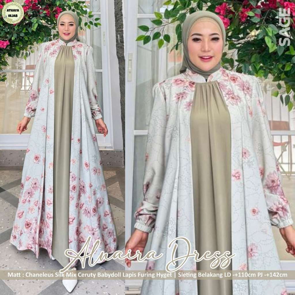 Alnaira Dress Gamis Premium by Athaya