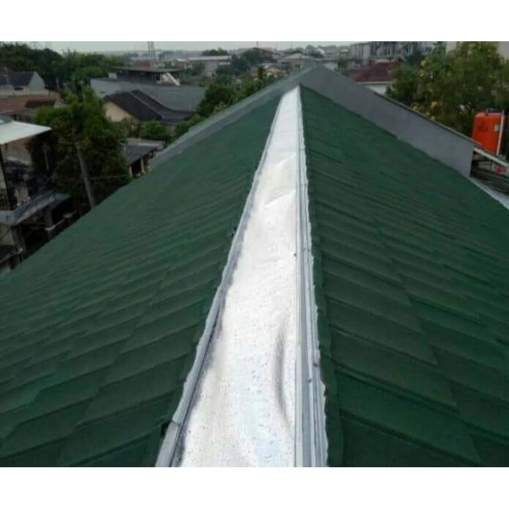 rangka bajaringan atap spandek Pasiran  terpasang