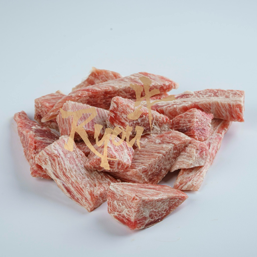 SannyTreats TETELAN Ryou Beef Slice Meltique / Meltik 500 gram Daging Sapi Potong Cube Lembut Juicy 