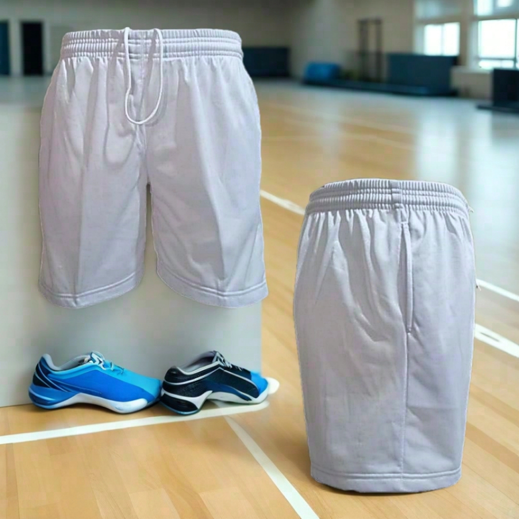 CELANA TEST ACADEMY TNI/POLRI CELANA PENDEK PRIA POLOS PUTIH