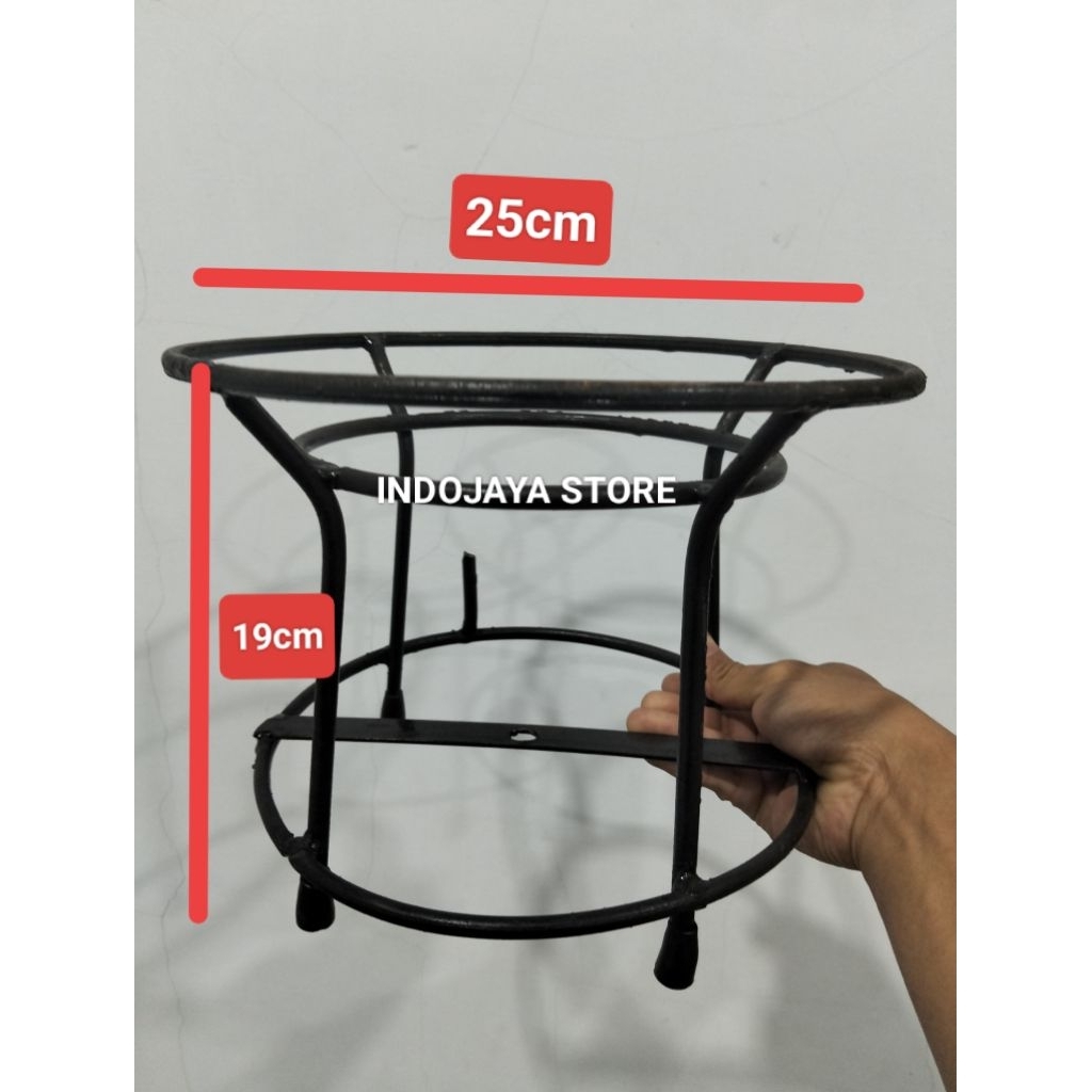 Tungku Kompor Dudukan Kompor Gas Semawar Rangka Kompor Nasi Goreng Bakso Mie Ayam Bahan Tebal
