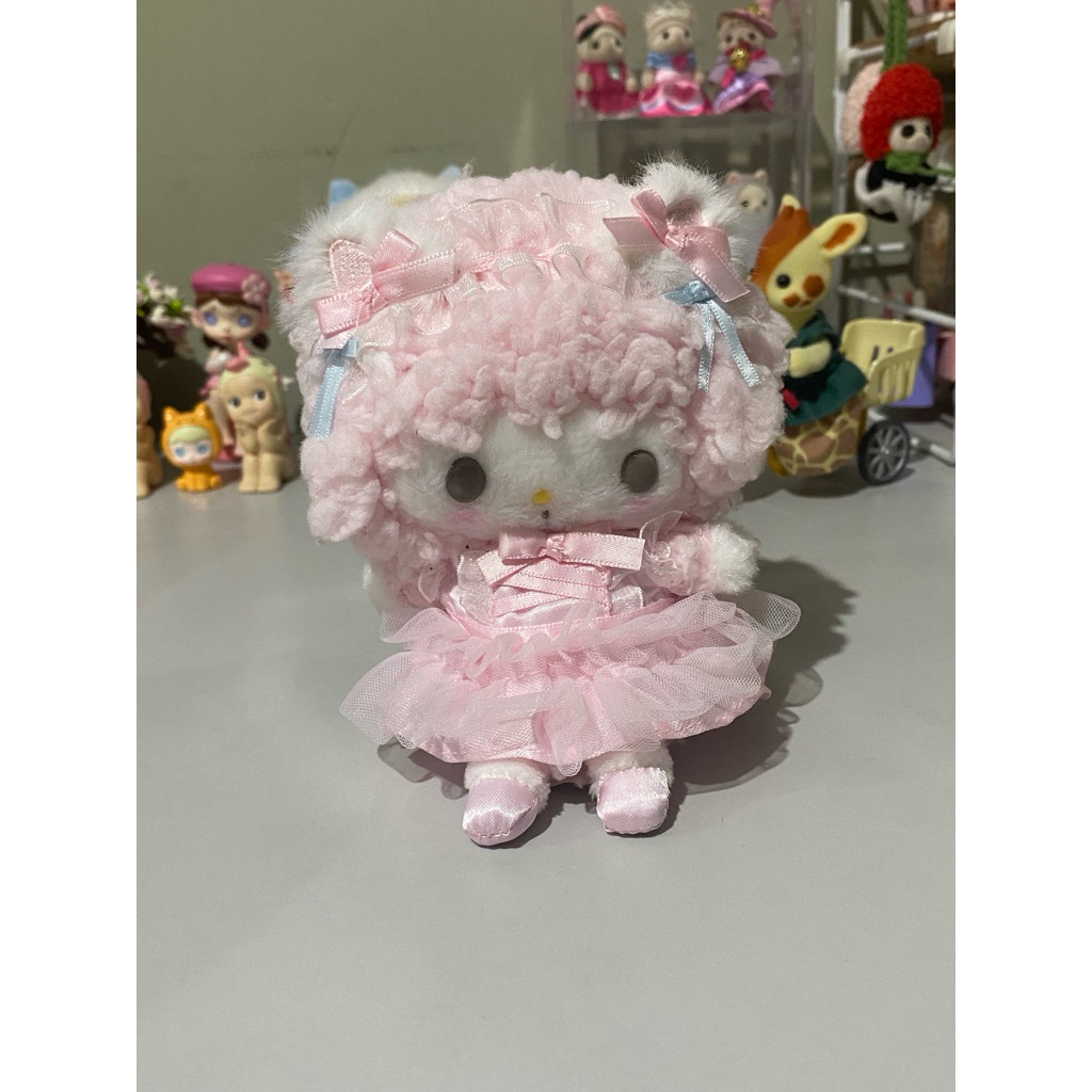sweet piano keychain original sanrio plush