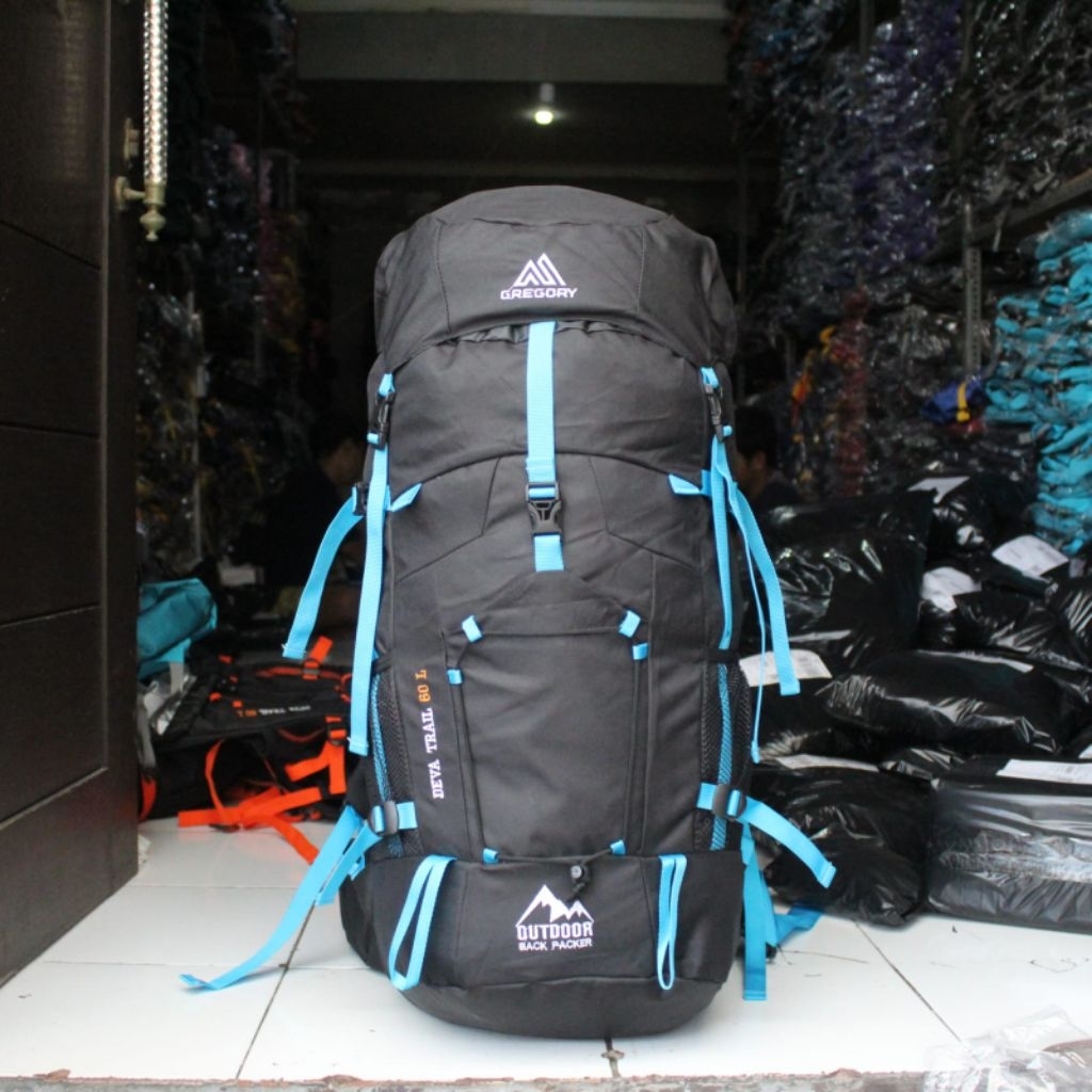 Tas Ransel Hiking Tas Carrier 60 Liter Tas Camping
