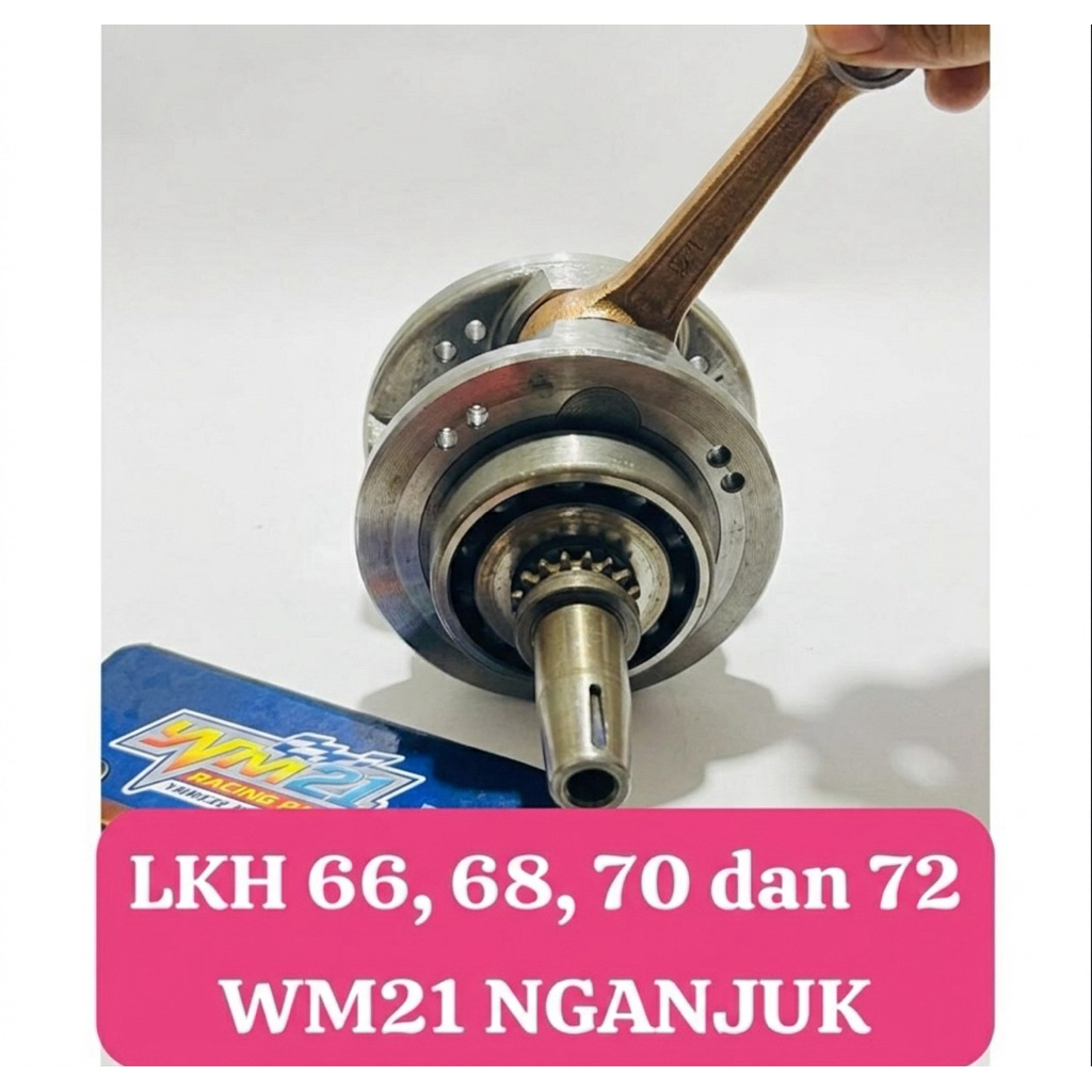 KRUK AS LANGKAH 66 68 70 72 full balancing anti getar made in nganjuk bahan megapro pnp tiger GL nga