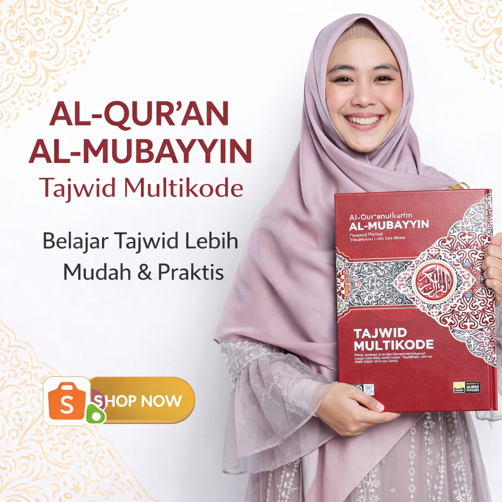 Alquran Terjemah Latin Tajwid Al Mubayyin A4 Besar 30 Juz Quran Terjemahan Huruf Latin Tajwid Multic