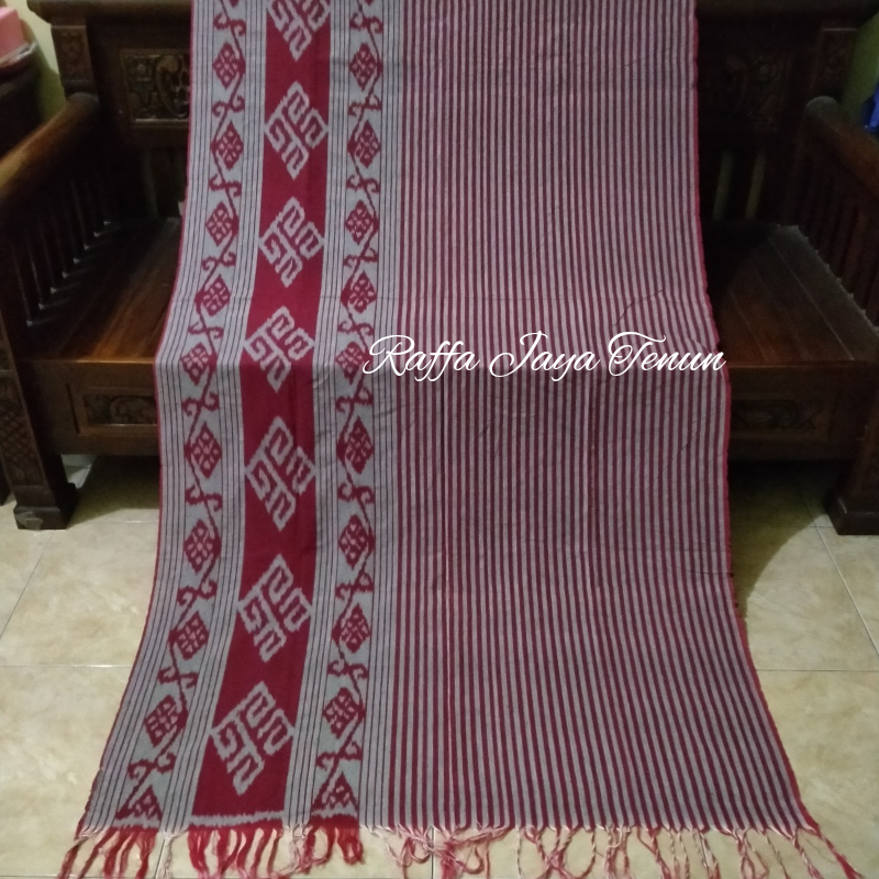 Kain Tenun Blanket Kain Tenun Troso Tenun Toraja Kombinasi Lurik