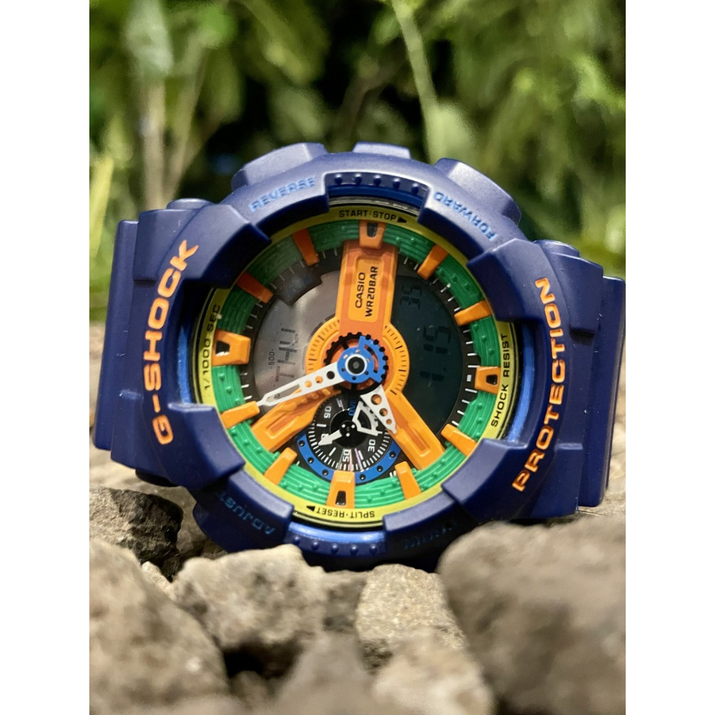 Jam Tangan CASIO G-SHOCK GA-110FC-2A [ORIGINAL RARE SECONDARY]