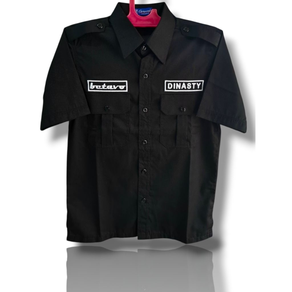 seragam kerja. baju kerja. kemeja kerja bordir custom