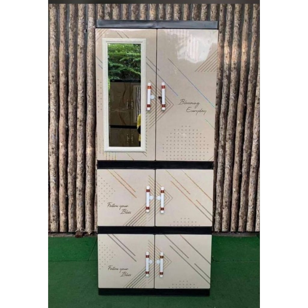 Lemari Naiba Pro 9624 Lemari Plastik Jumbo Miror