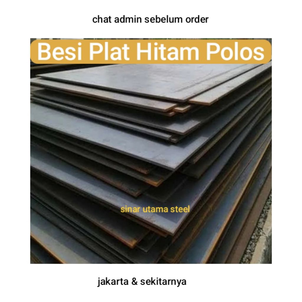 BESI PLAT HITAM / BESI PLAT POLOS 1,0MM 1,2MM 1,4MM 1,7MM 2,0MM