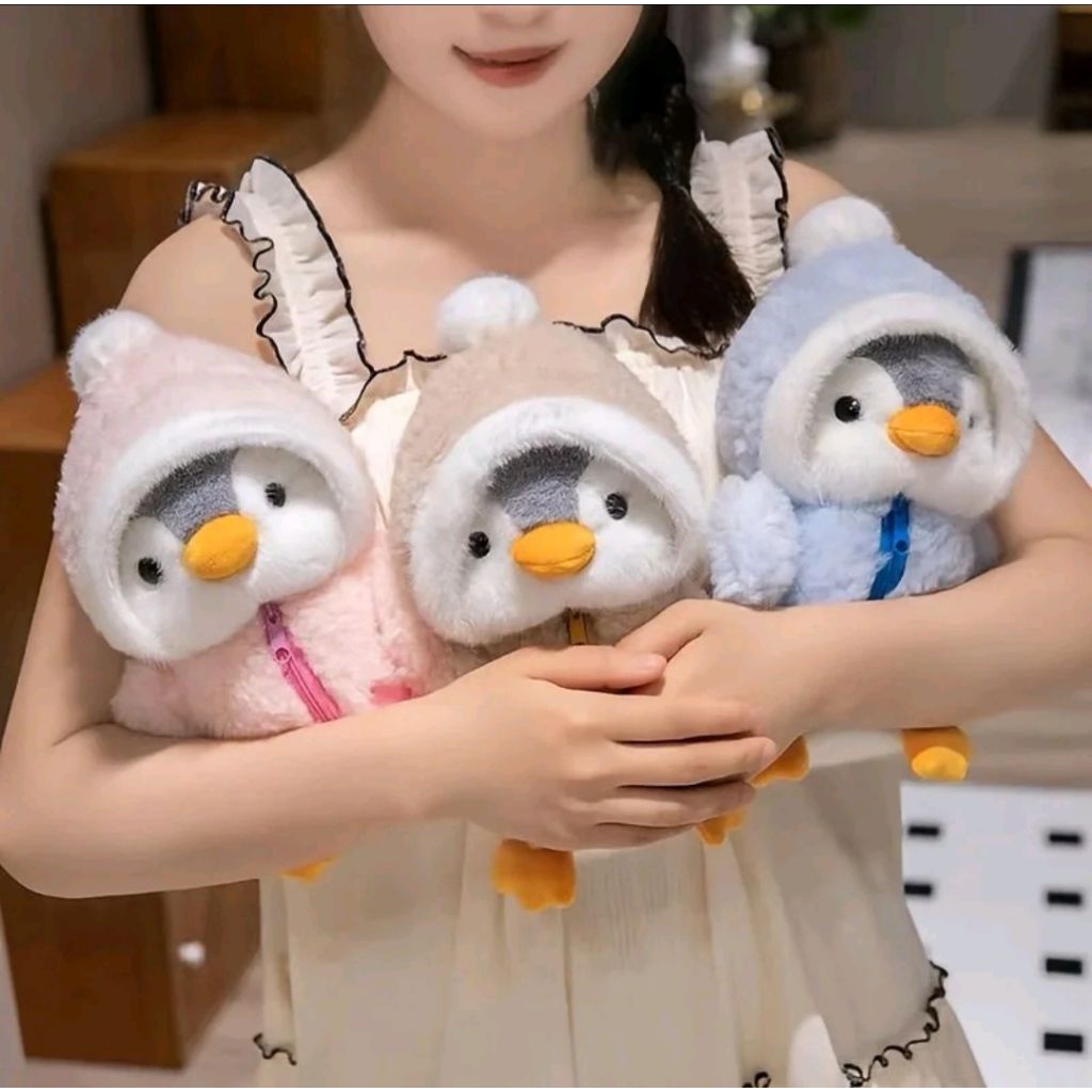 BONEKA PINGUIN LUCU