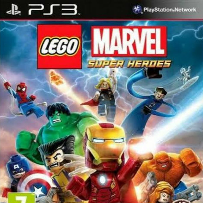 DVD Game PS3 Hen/CFW Lego Marvel Super Hero +DLC