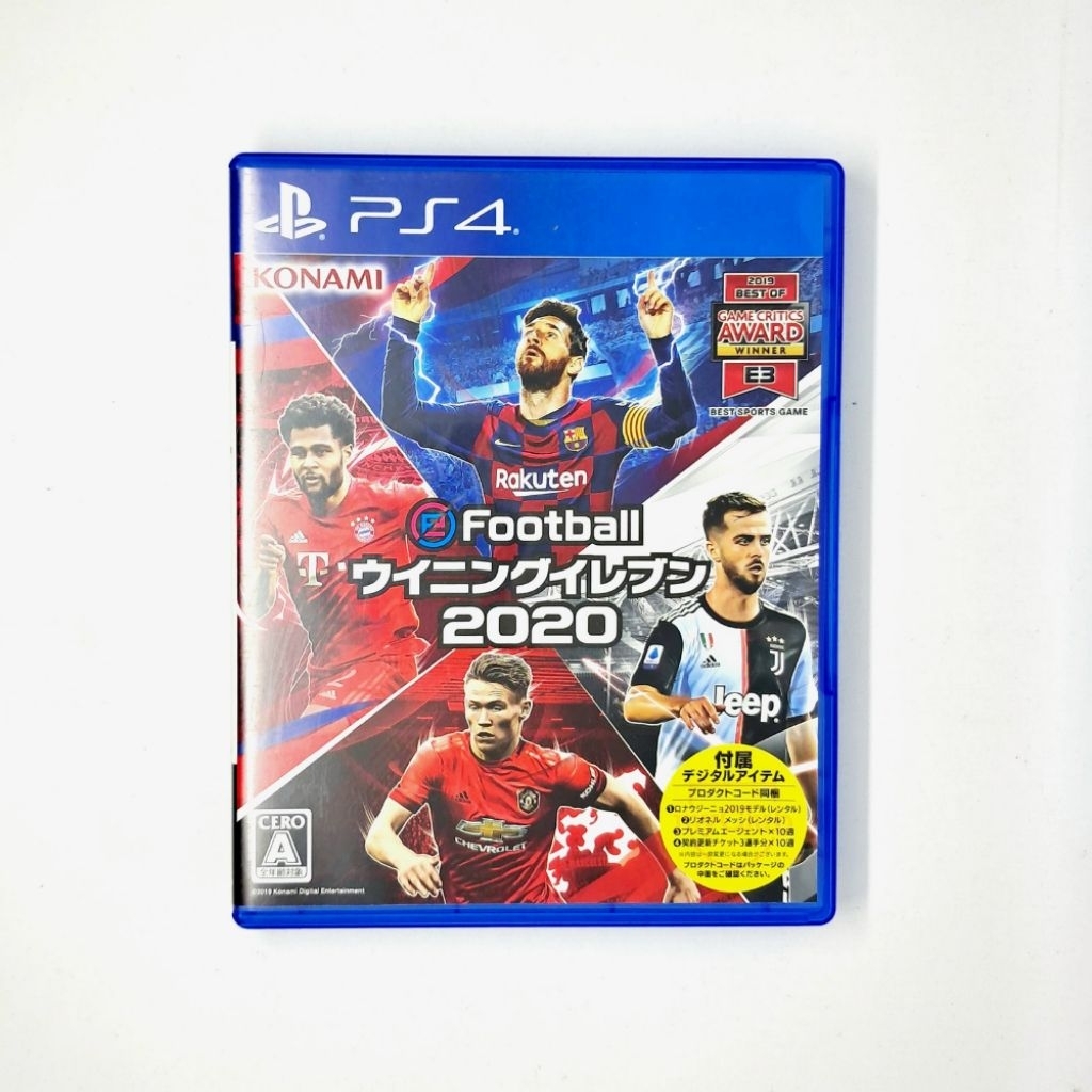 BD PS4 PES 2020 EFOOTBALL 2020