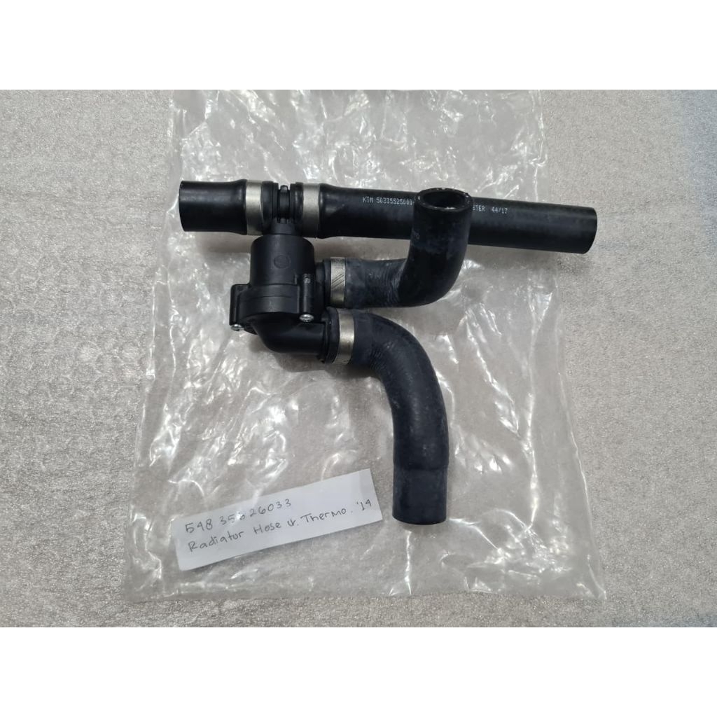 radiator hose eng. thermos/ selang radiator set lengkap thermostat ktm husqvarna 250/300 exc/te 2012