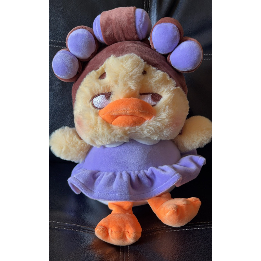 Boneka Sad Duck 10" purple hairdo Istana boneka original New