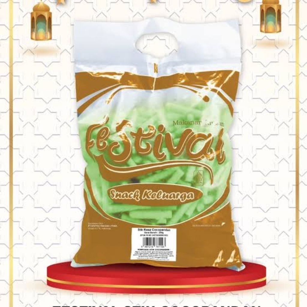 FESTIVAL Snack Aneka Rasa | Netto 200gr