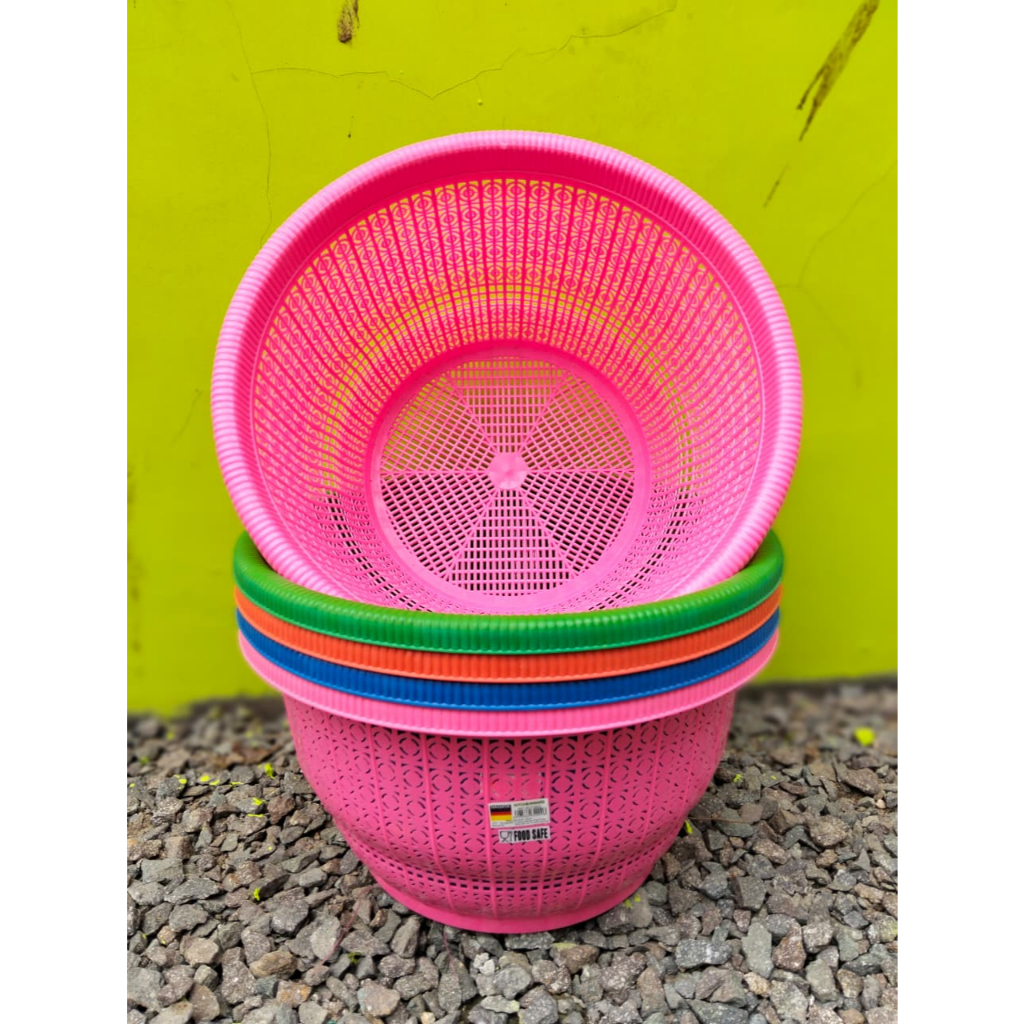 3pcs Bakul Plastik Nagata S Bakul Nasi Wakul Plastik Serbaguna Sangku Nasi Plastik Hajatan Besar Teb