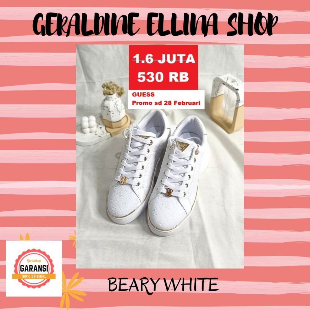 SALE Sepatu sneakers Guess pria original store BEARY