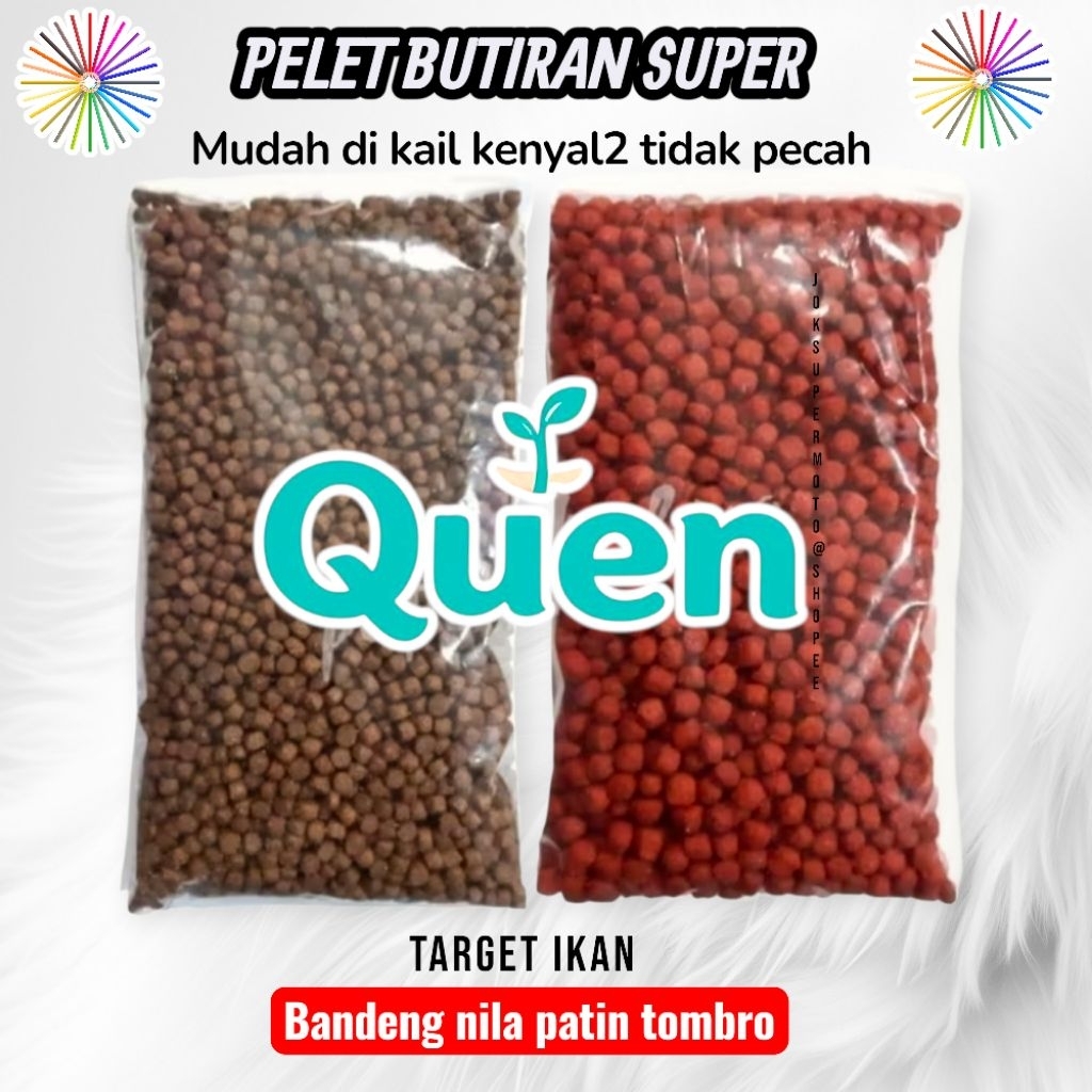 Umpan Pelet Butiran Otok-otok Bandeng Patin Lele dll