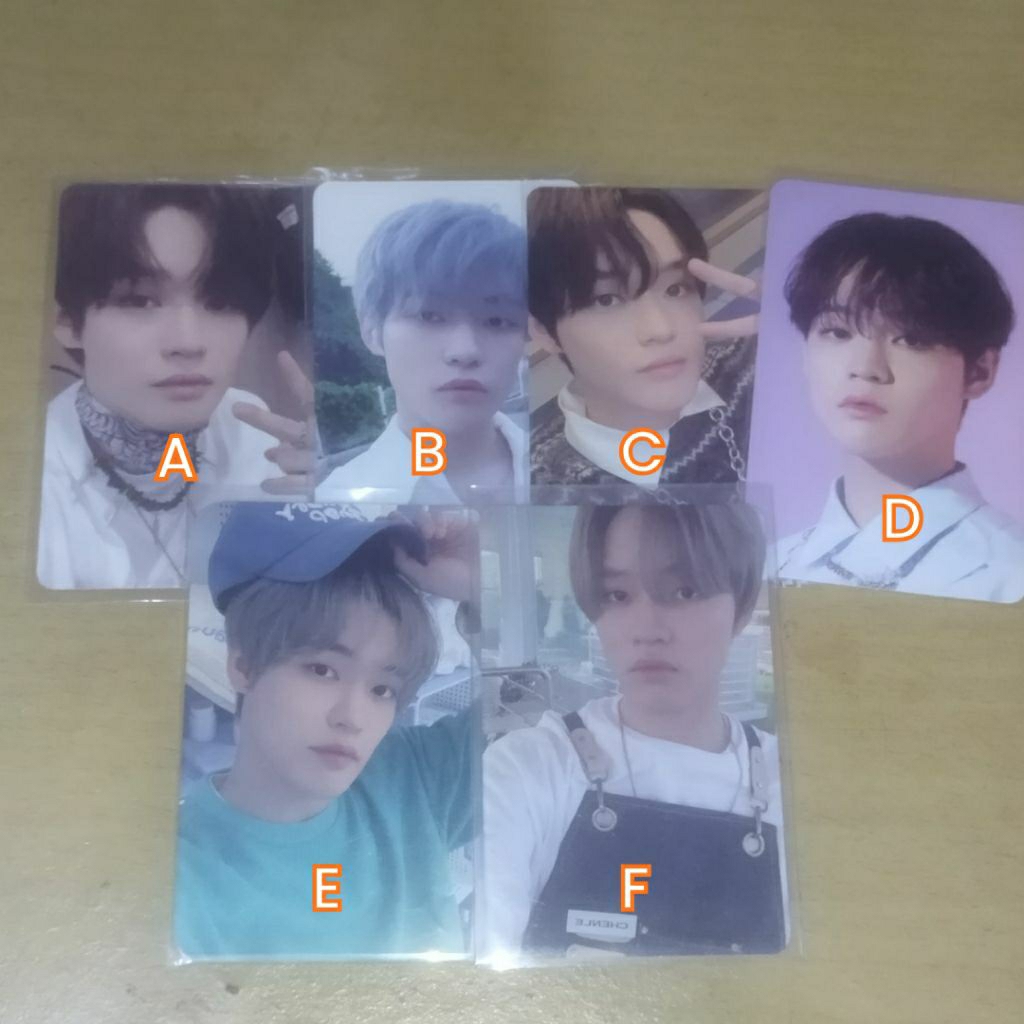 [OFFICIAL] PHOTOCARD NCT DREAM CHENLE AR TICKET YGM RESONANCE SMCU PALACE LAUNDRY CAP