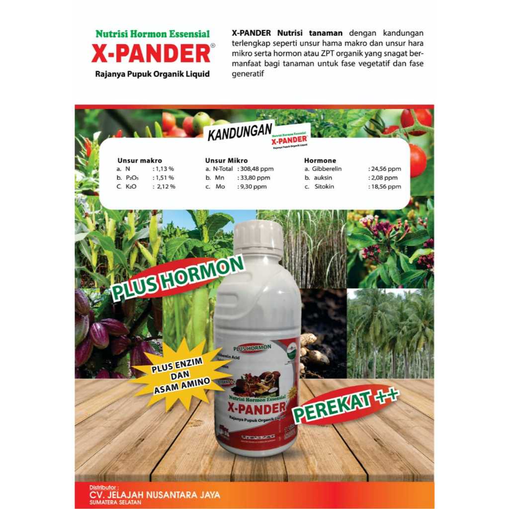 Pupuk Organik Cair XPANDER Plus (1Liter)