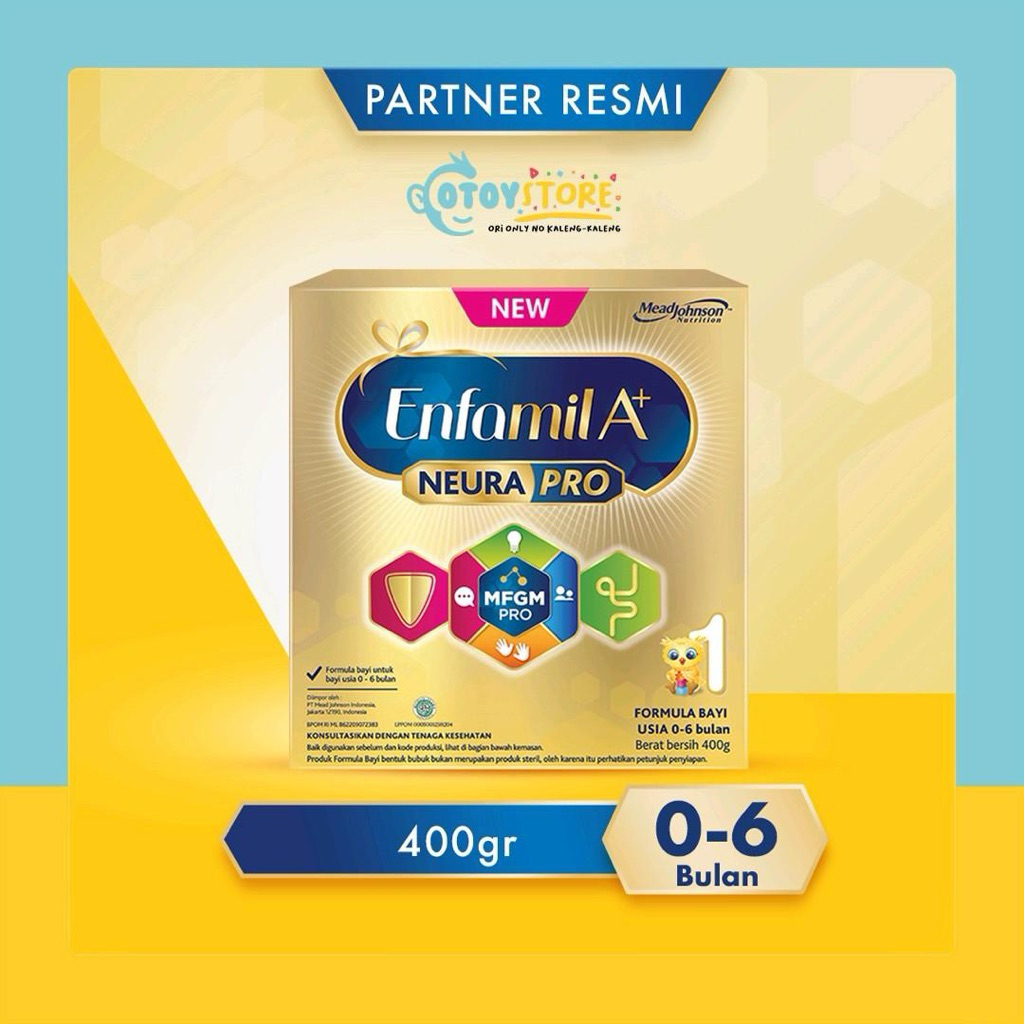 Enfamil Tahap 1 400g / Susu Bayi Enfamil 400 Gram
