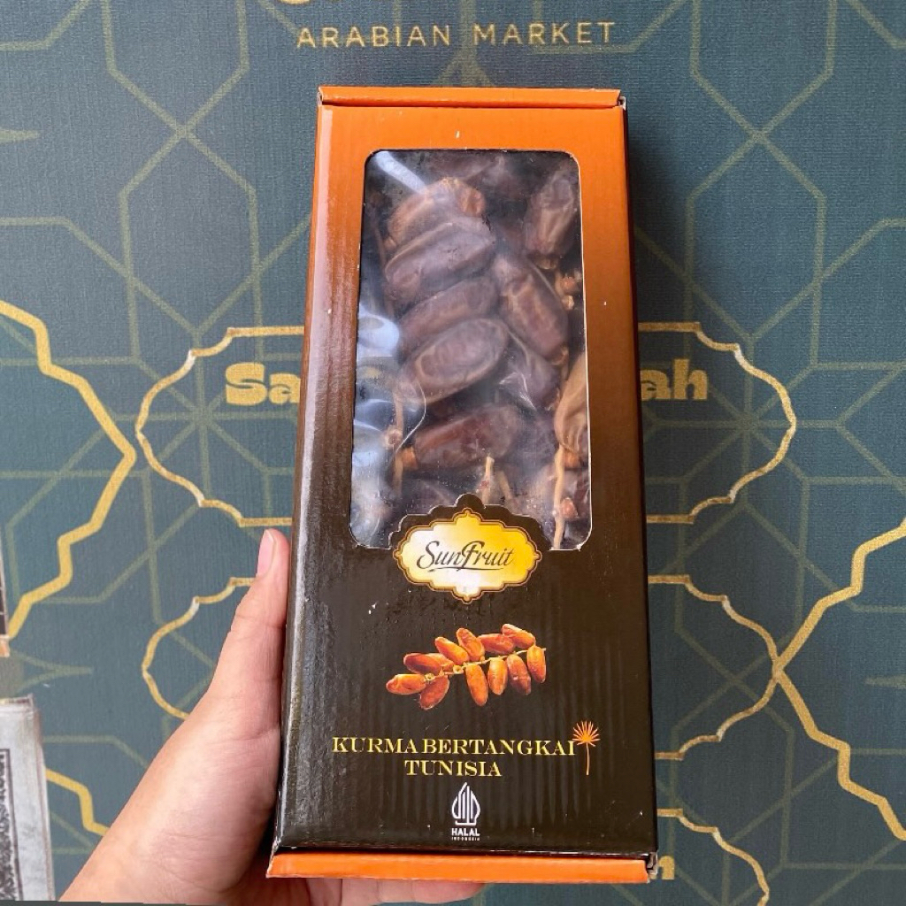 Kurma Tunisia Bertangkai 500gram