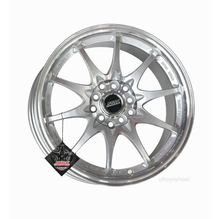 Velg SSW S200 Ring 16x7 H4x100/114.3 dan 5x100/114.3 et +40 Silver
