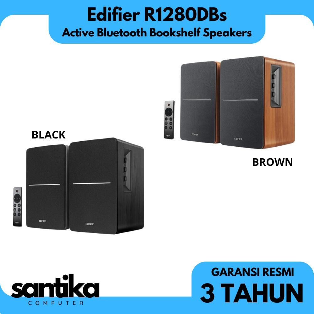 Edifier R1280DBs Active Bluetooth Bookshelf Speakers - Speakers Active Blueotooth Edifier R1280DBs