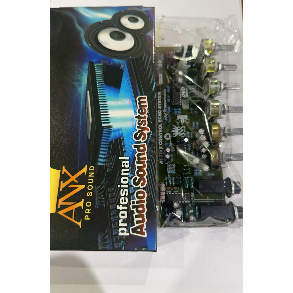 kit tone control stereo echo + sub wofer