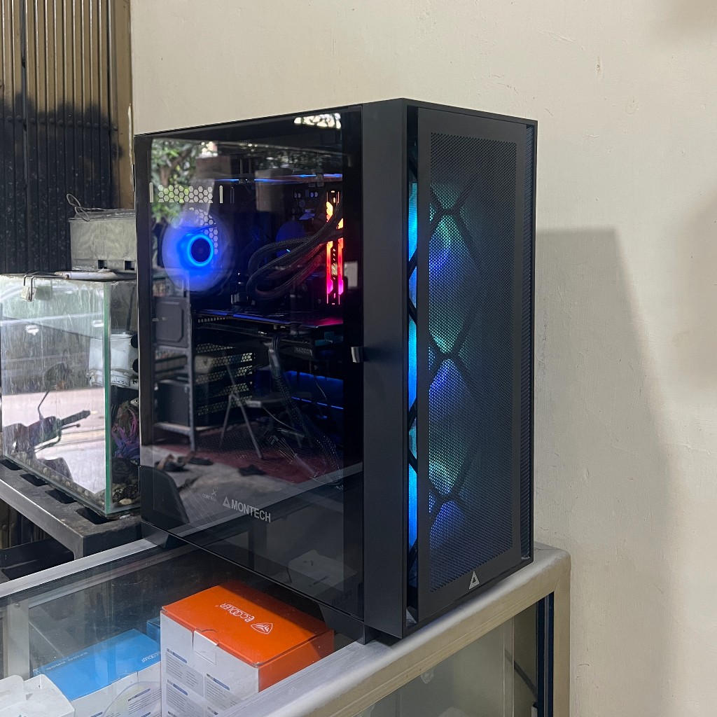 PC AMD Ryzen 5 5600/ RAM 32GB/ NVME 512GB/ VGA RX 6600 XT / No Minus/ Normal Tested