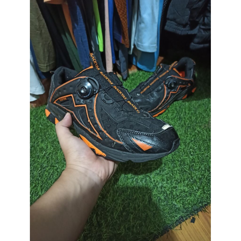 Sepatu boa blackyak outdoor gunung hiking size 44