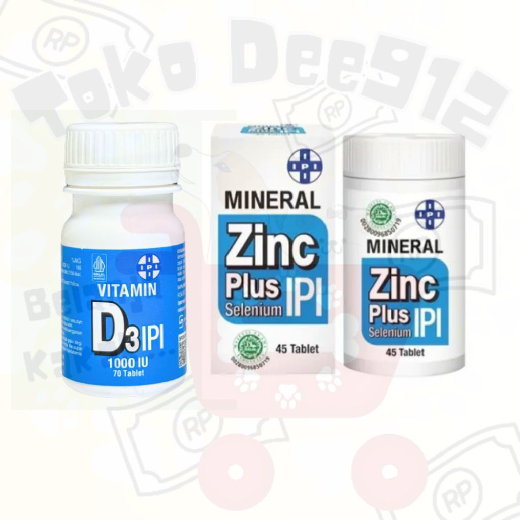 Paket Vitamin D dan Zinc IPI
