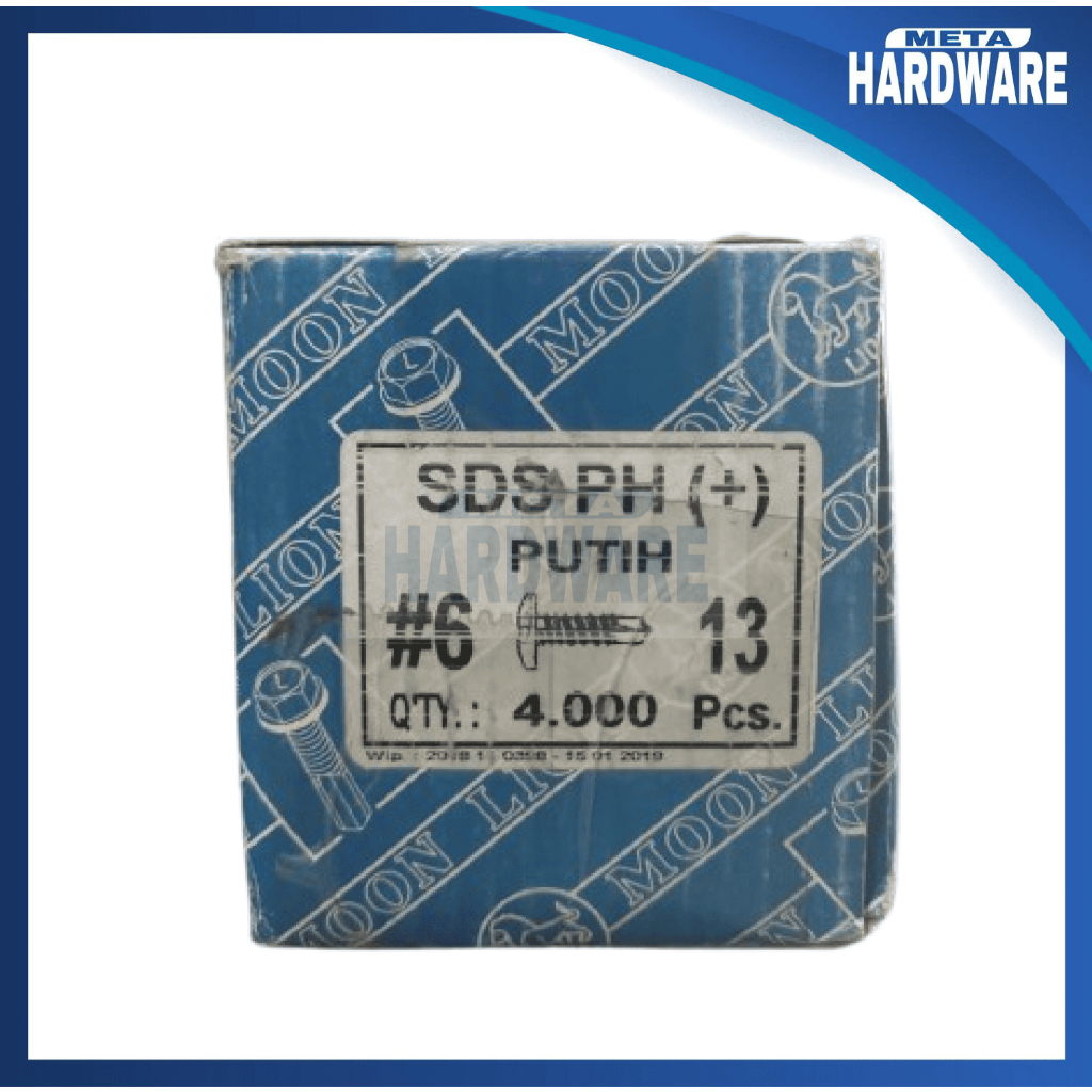 SKRUP ROOFING SDS FH 6 X 13 MOON LION