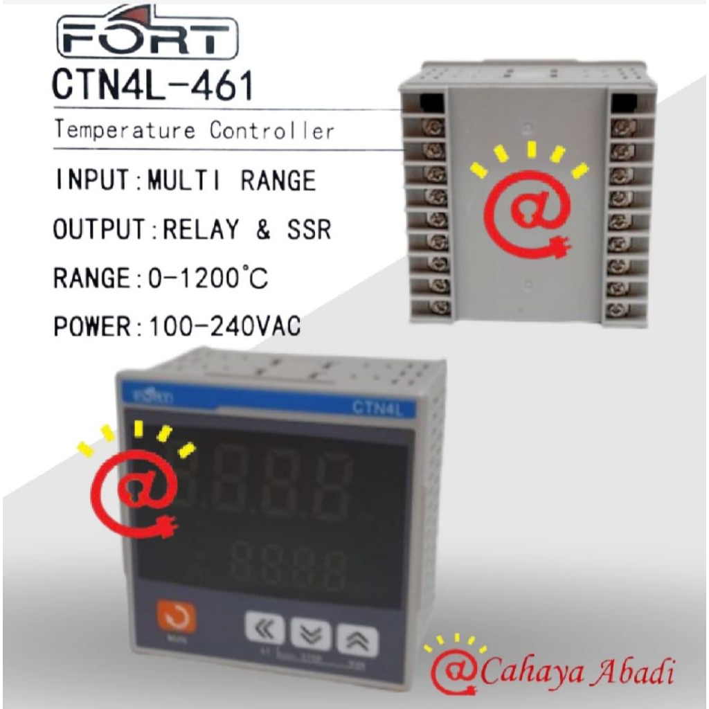 FORT Digital Temperature Control Controller 96x96 CTN4L Controller Industrial Automation
