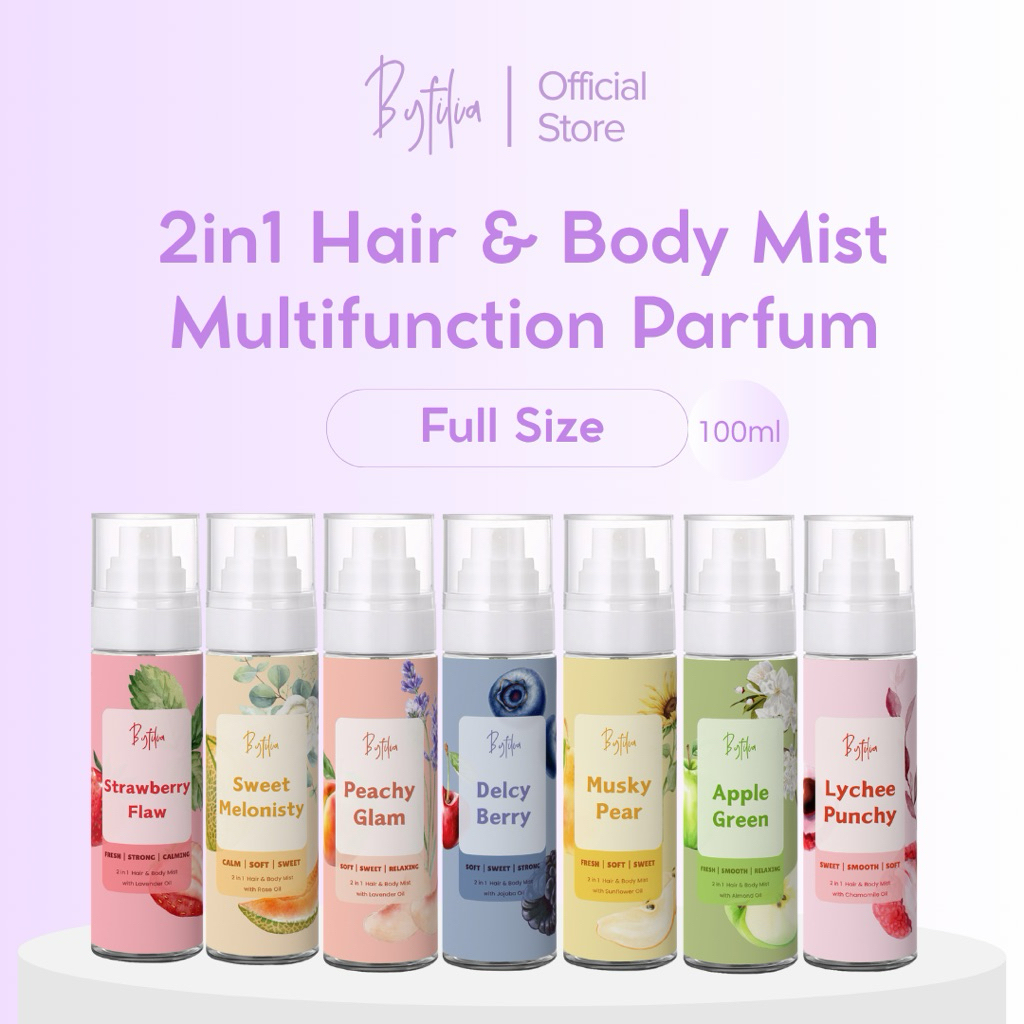 BYFILIA 2in1 Hair And Body Mist Parfum Hairmist Bodymist