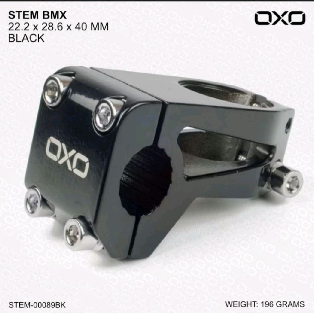 Stem BMX Oxo ST-100 45 mm Oversize Alloy 22.2x28.6x45 mm ST100