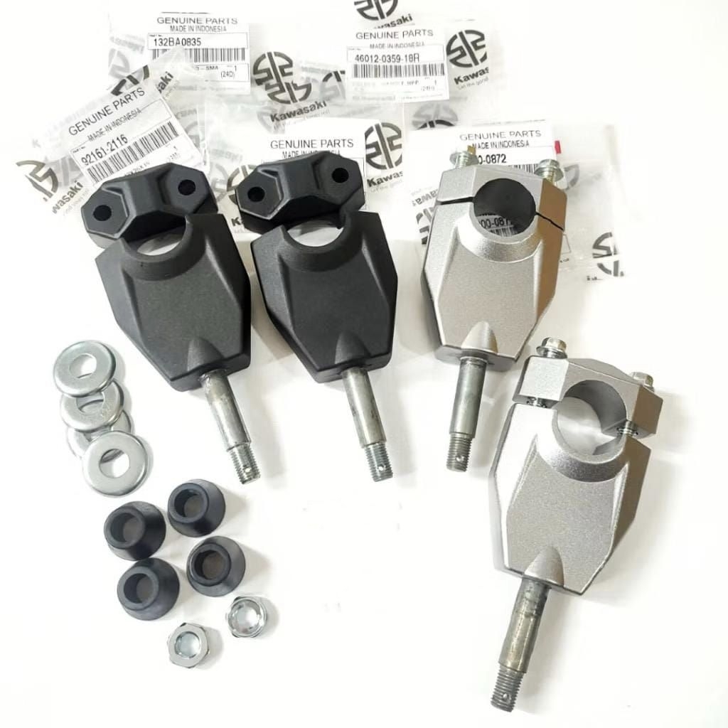 Raiser Riser Reser Stang Komplit KLX BF Original Kawasaki