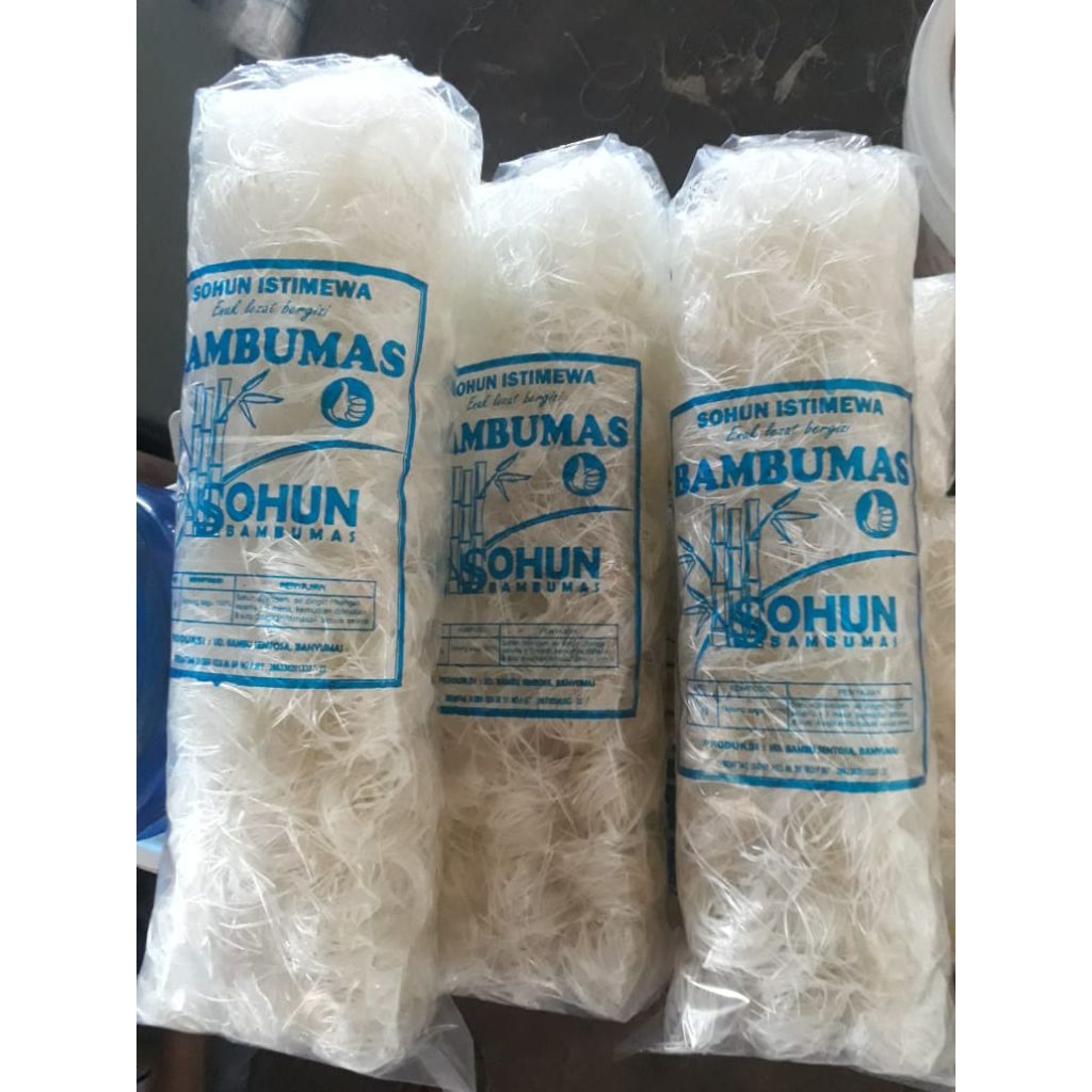 Terbaru Soun Bakso/mie  Sohun Bambu mas 1/2Kg