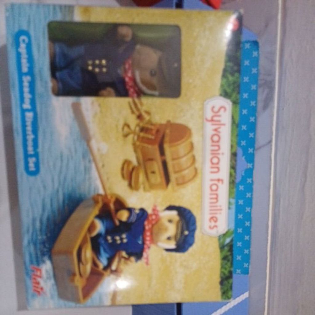sylvanian families captain seadog preloved