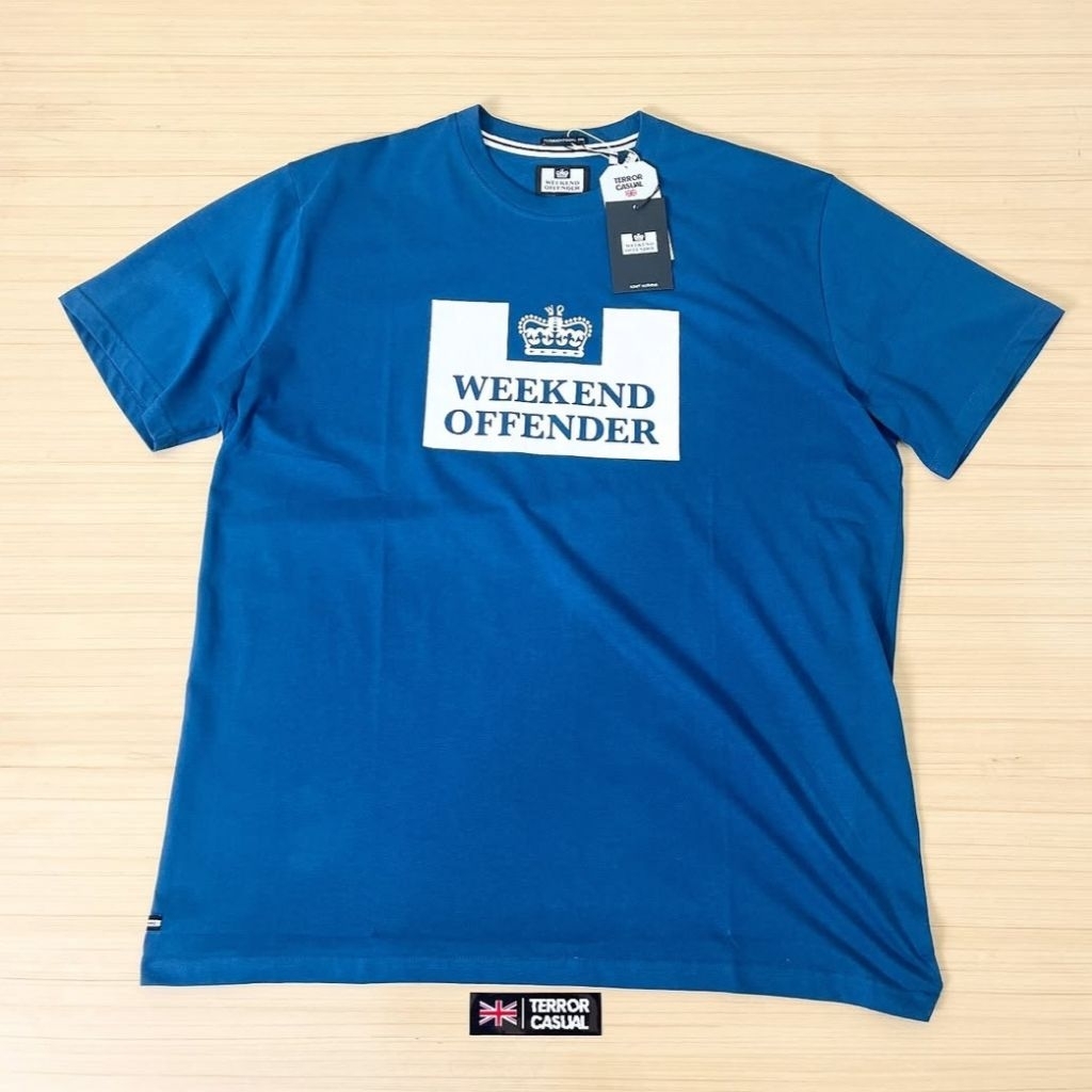 Weekend Offender MCMoney Petroline Blue T Shirt Original BNWTIP