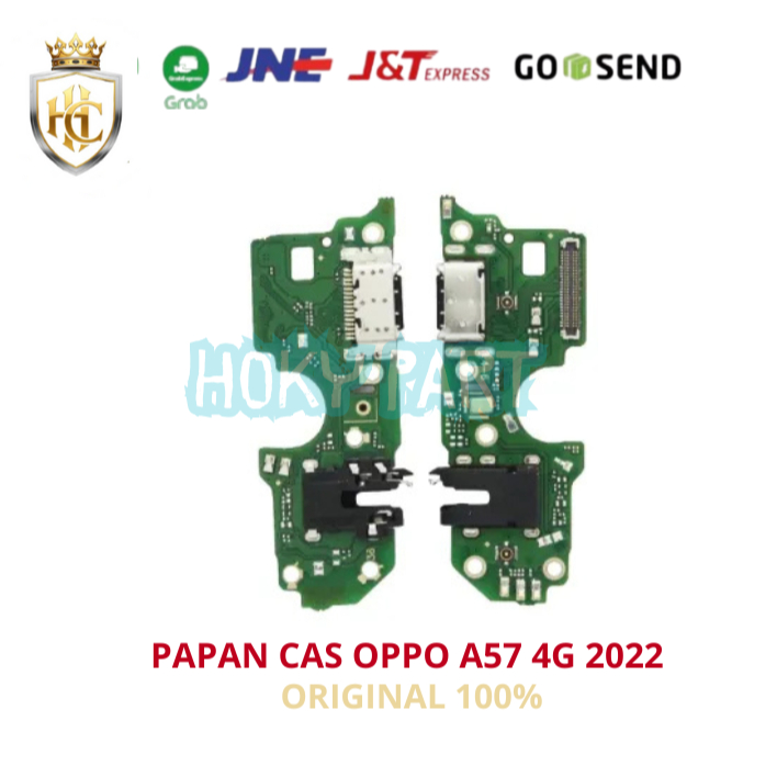 PAPAN KONEKTOR CAS FULL IC+MIC OPPO A57 4G ORIGINAL