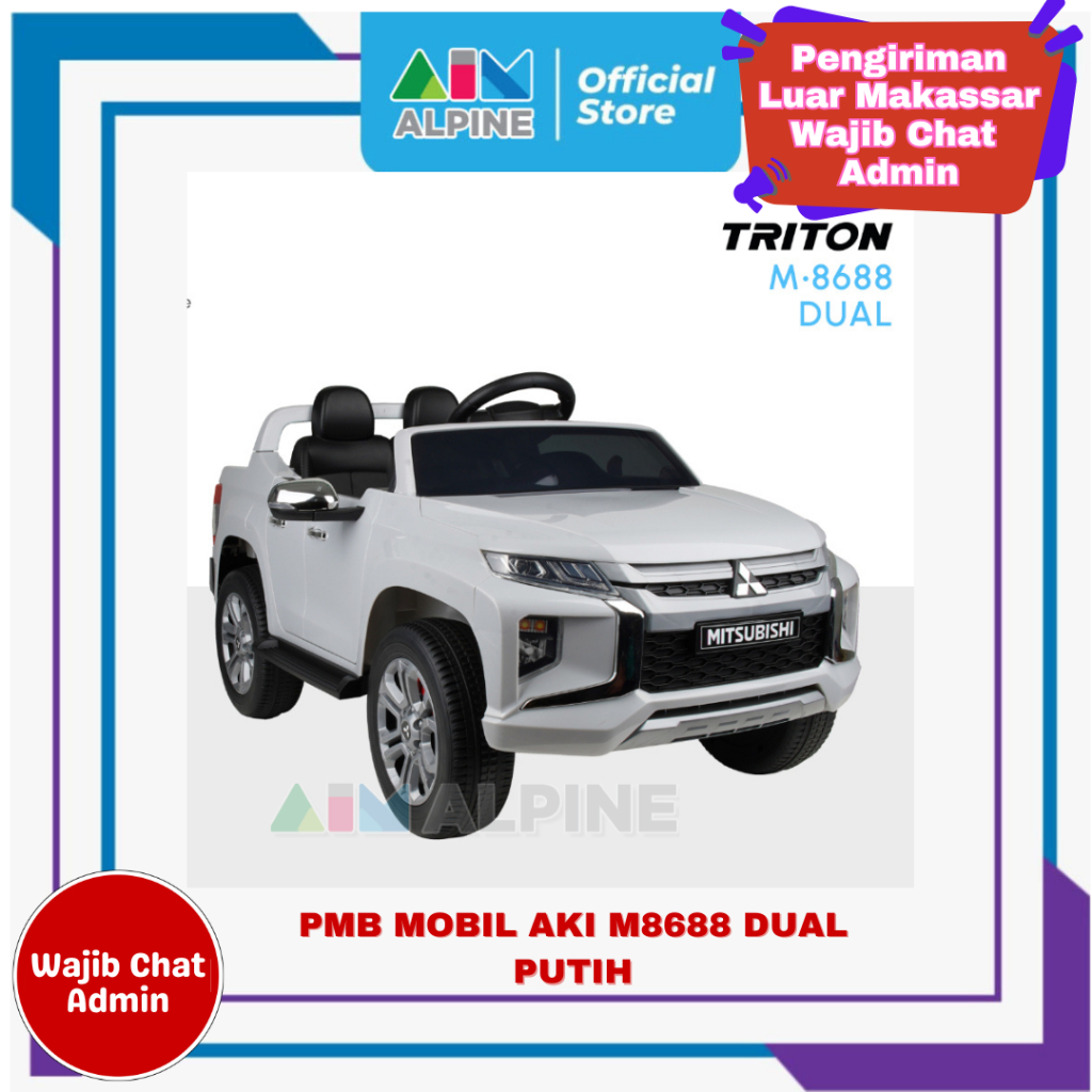 PMB MOBIL AKI ANAK M8688 DUAL MOTOR/DINAMO