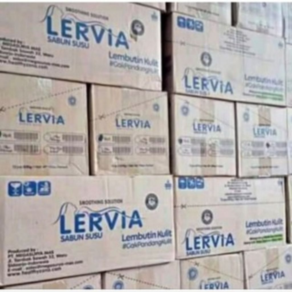 SABUN MANDI LERVIA BATANG 1 DUS ISI 72