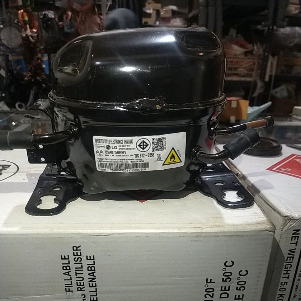 kompresor kulkas lg BSA075NHMV original