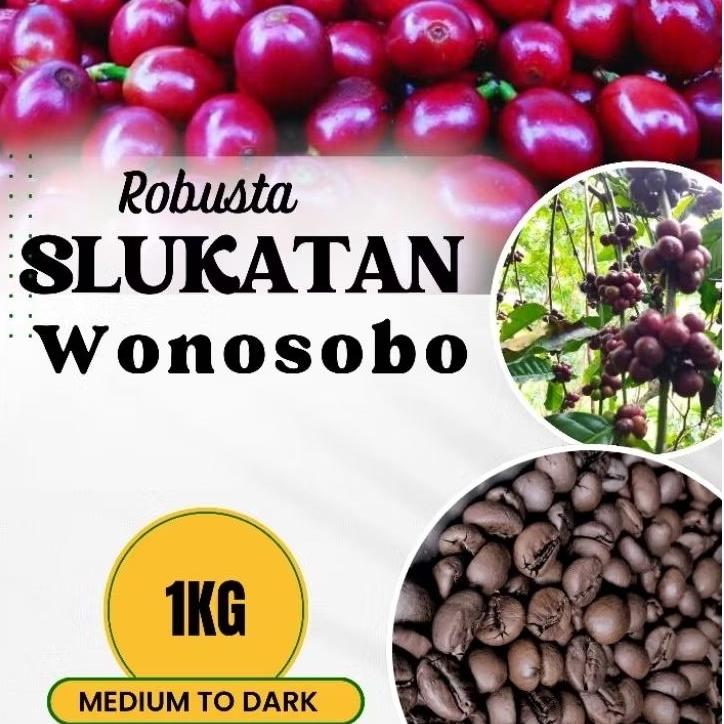 Biji Kopi Bubuk Fine Robusta 1kg wonosobo coffee