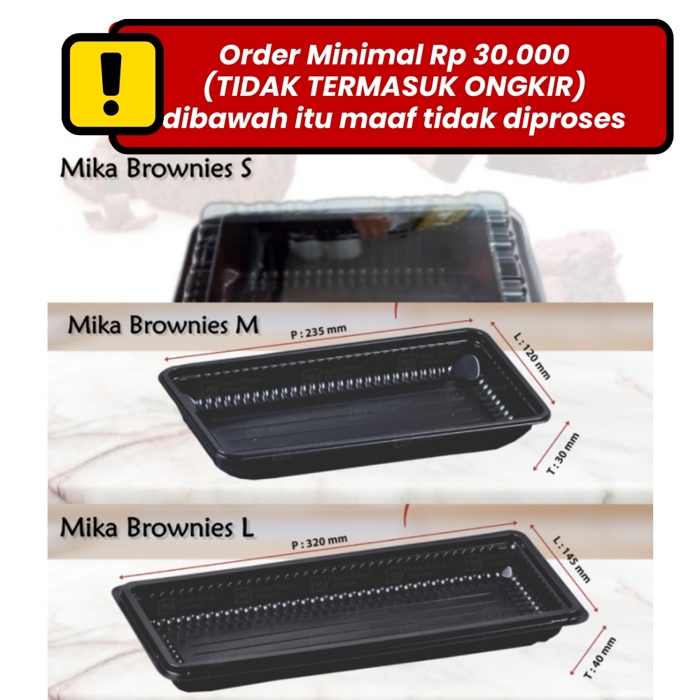 Mika Brownies Lux (10pcs)